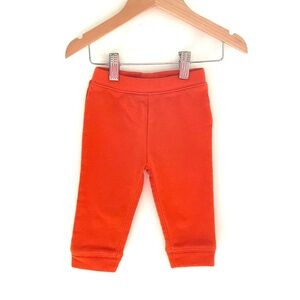 5/$20💥Soft & Fleecy Baby Sweatpants / Joggers, Bright Orange, Unisex, Pull-On